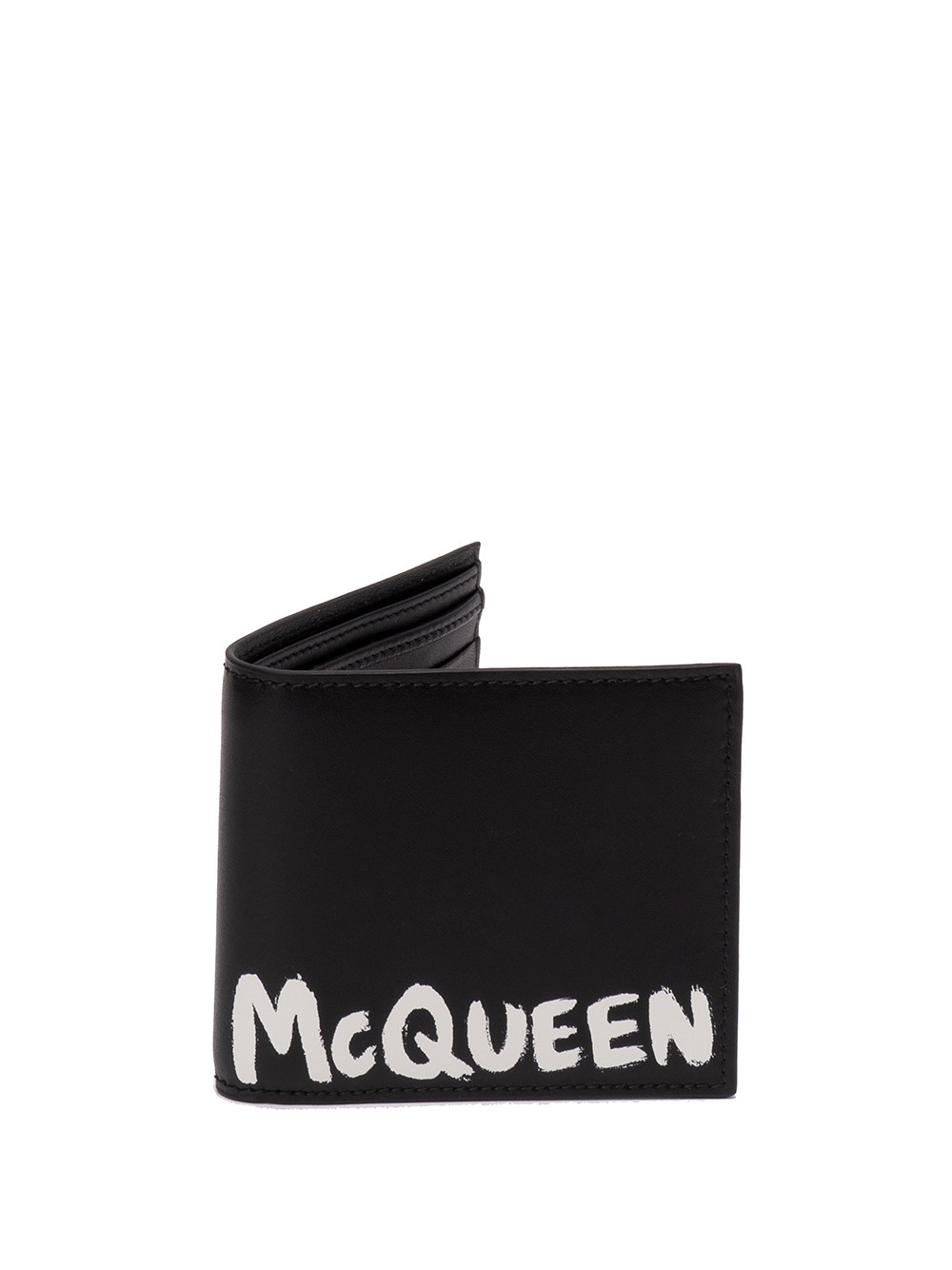 Alexander mcqueen `McQueen Graffiti` Print Wallet