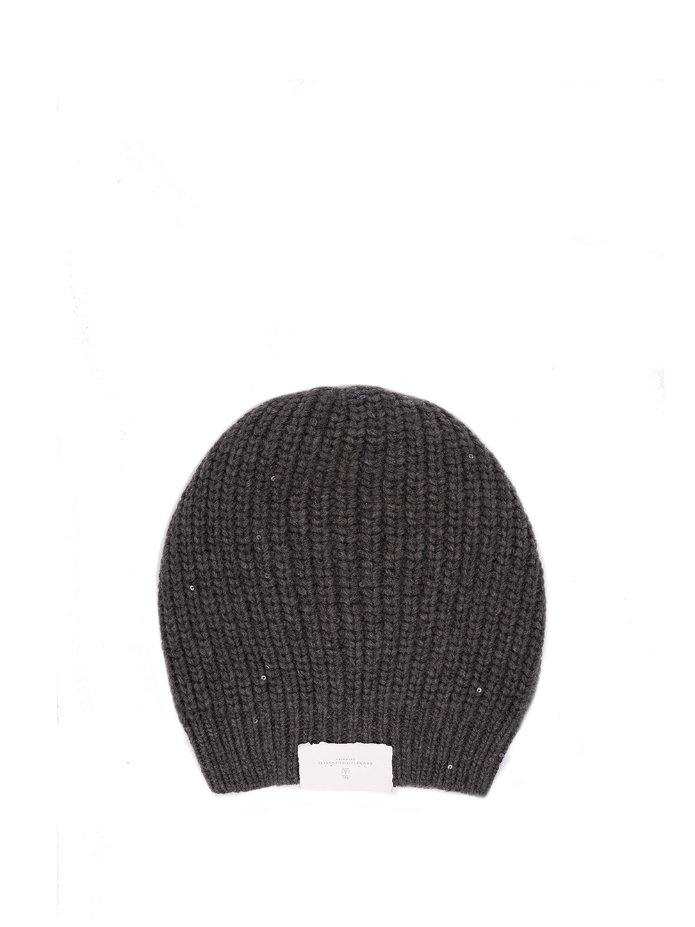 Brunello Cucinelli Knit Beanie In Gray