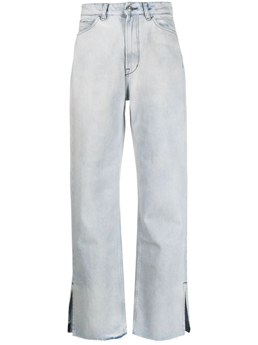 3x1 Diana Split-shore Jeans In Blue