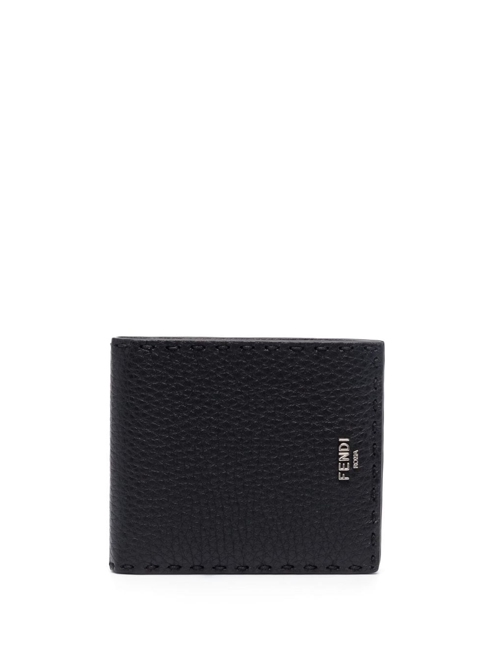 Fendi Selleria Bi-fold Wallet In Black  