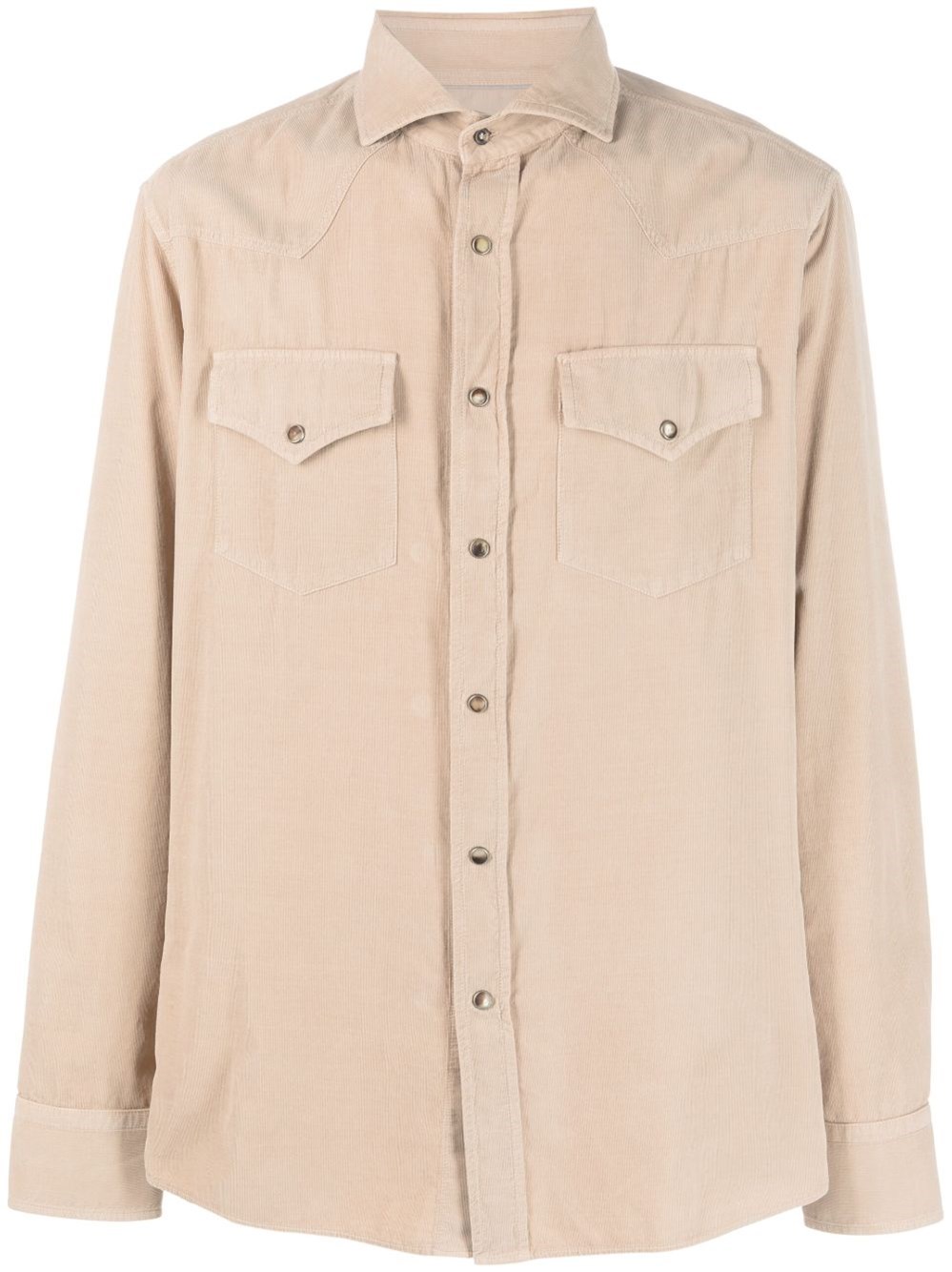 BRUNELLO CUCINELLI `EASY FIT` `WESTERN` SHIRT