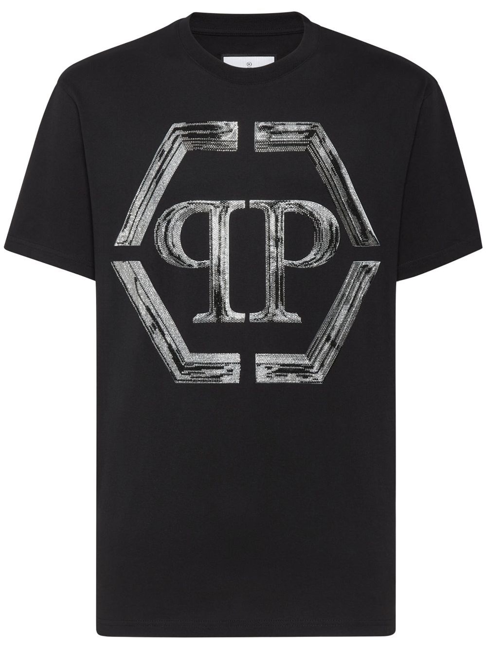 PHILIPP PLEIN `PP GLASS` ROUND-NECK T-SHIRT