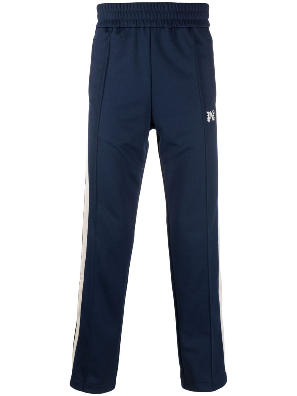 Monogram Classic Track Pants in blue - Palm Angels® Official