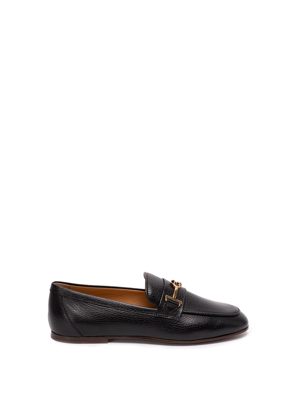 Tod's Leather Loafers In Black  