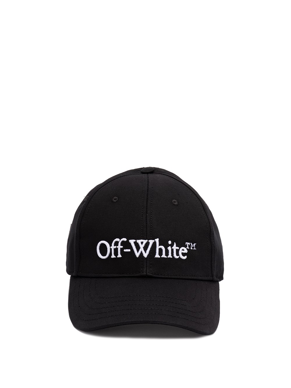 OFF-WHITE `BOOKISH DRIL` BASEBALL CAP