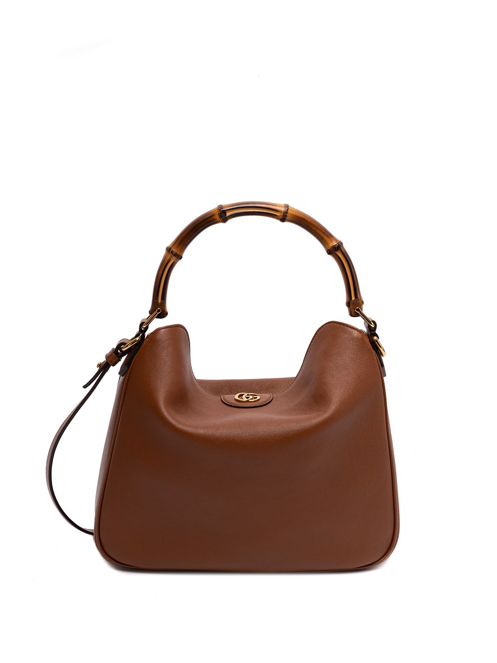 Gucci Diana` Medium Shoulder Bag In Brown