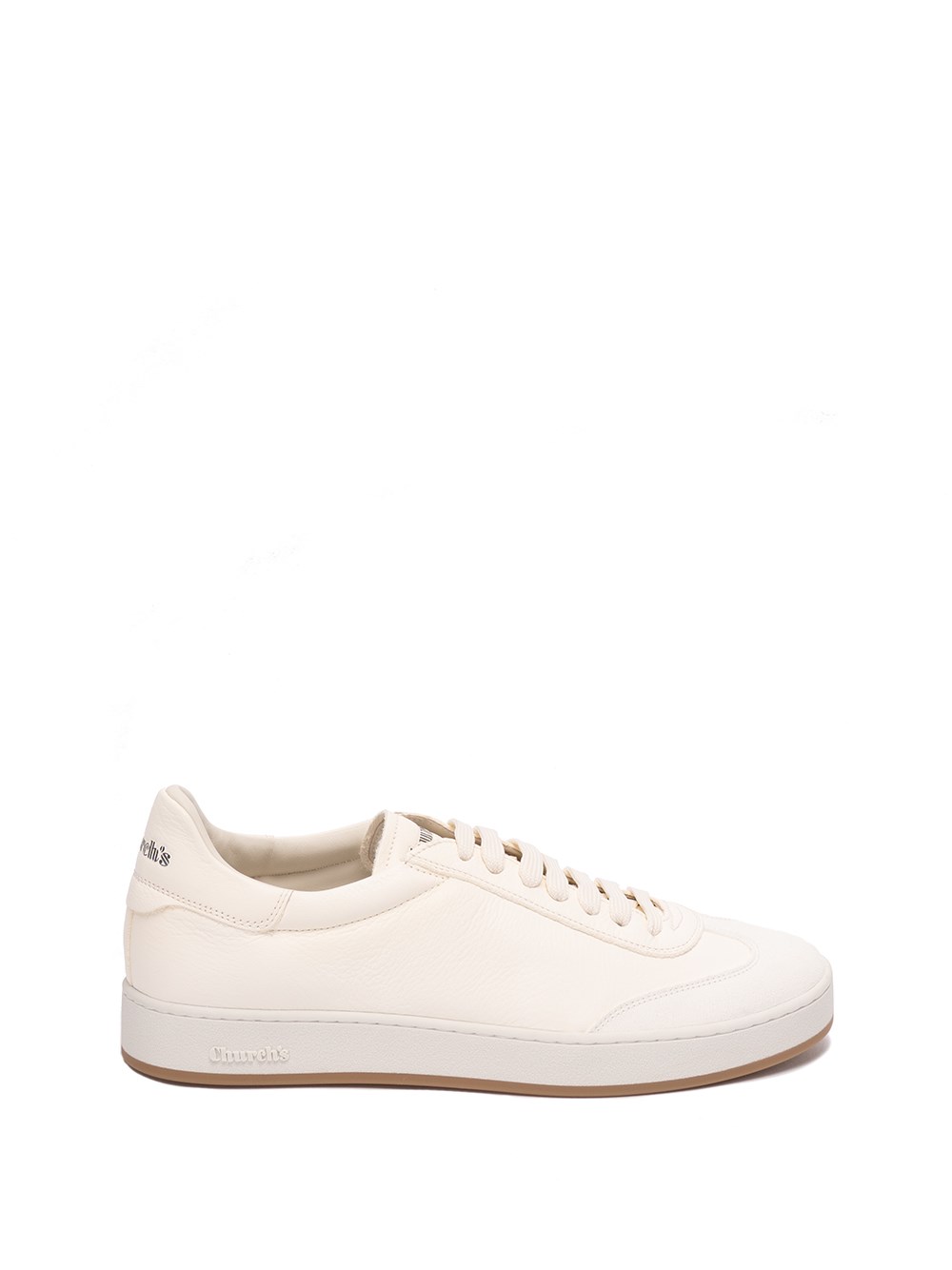 Church's `largs` Leather Sneakers In Blanco