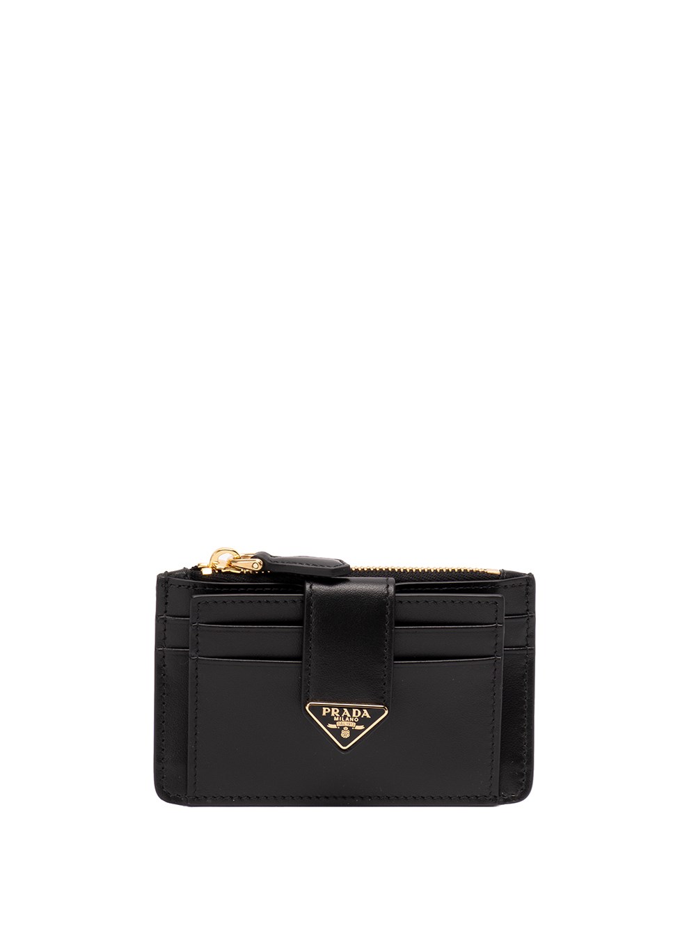 Prada, Bags, Nwt Prada Brushed Leather Card Holder With Shoulder Strap