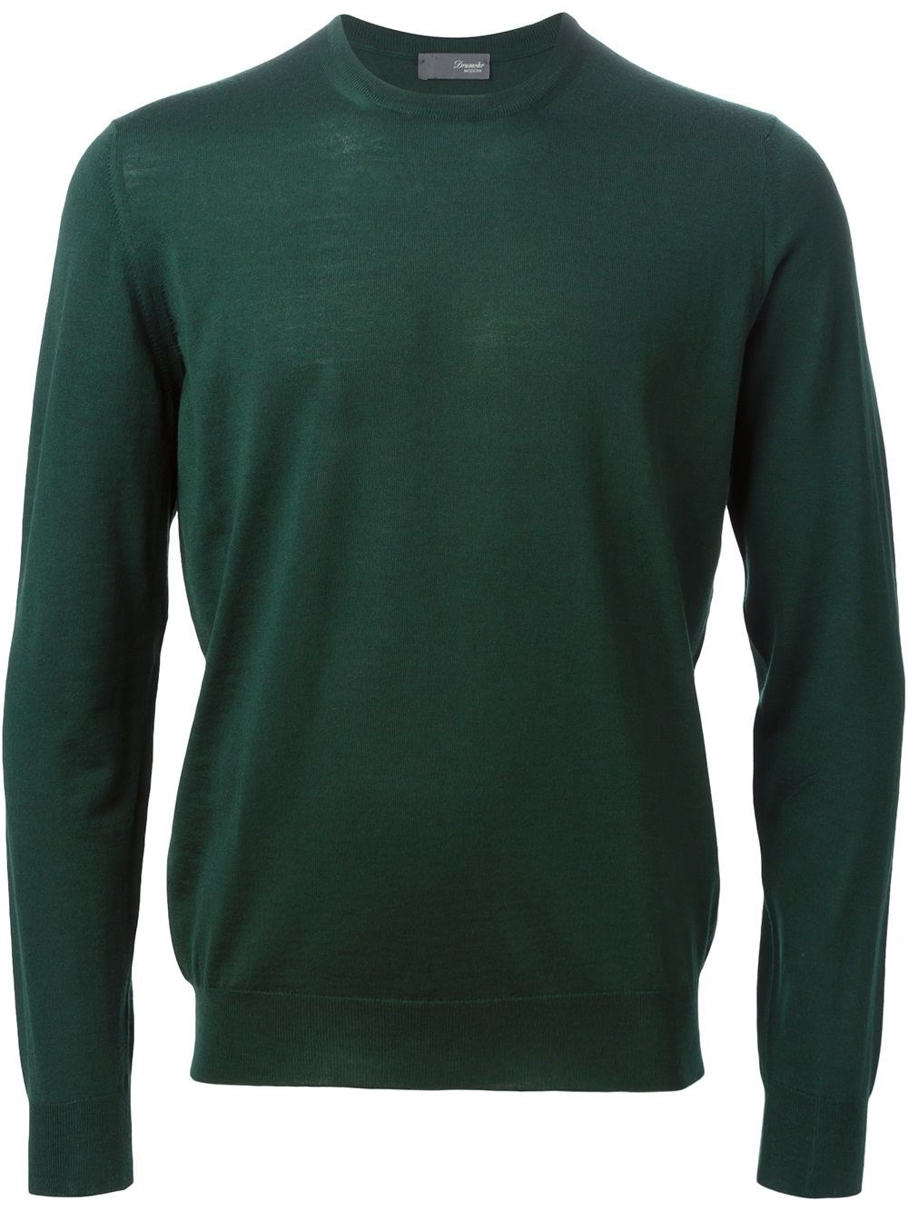 Drumohr Crew-neck Sweater In Green