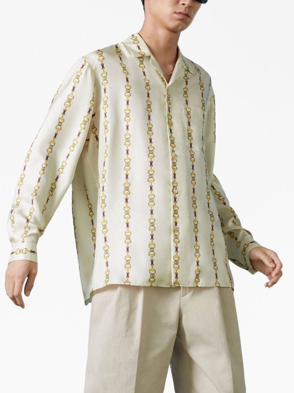 Gucci Mens Bowling Shirt