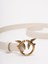 Pinko `Love Birds` Thin Leather Belt