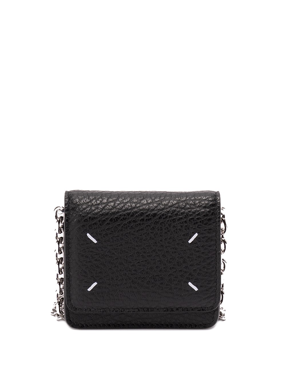 Maison Margiela Four Stitches chain wallet - Black