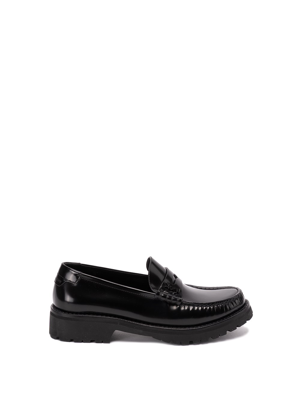 Saint Laurent `le Loafer Chunky Penny Slippers` Loafers In Black  