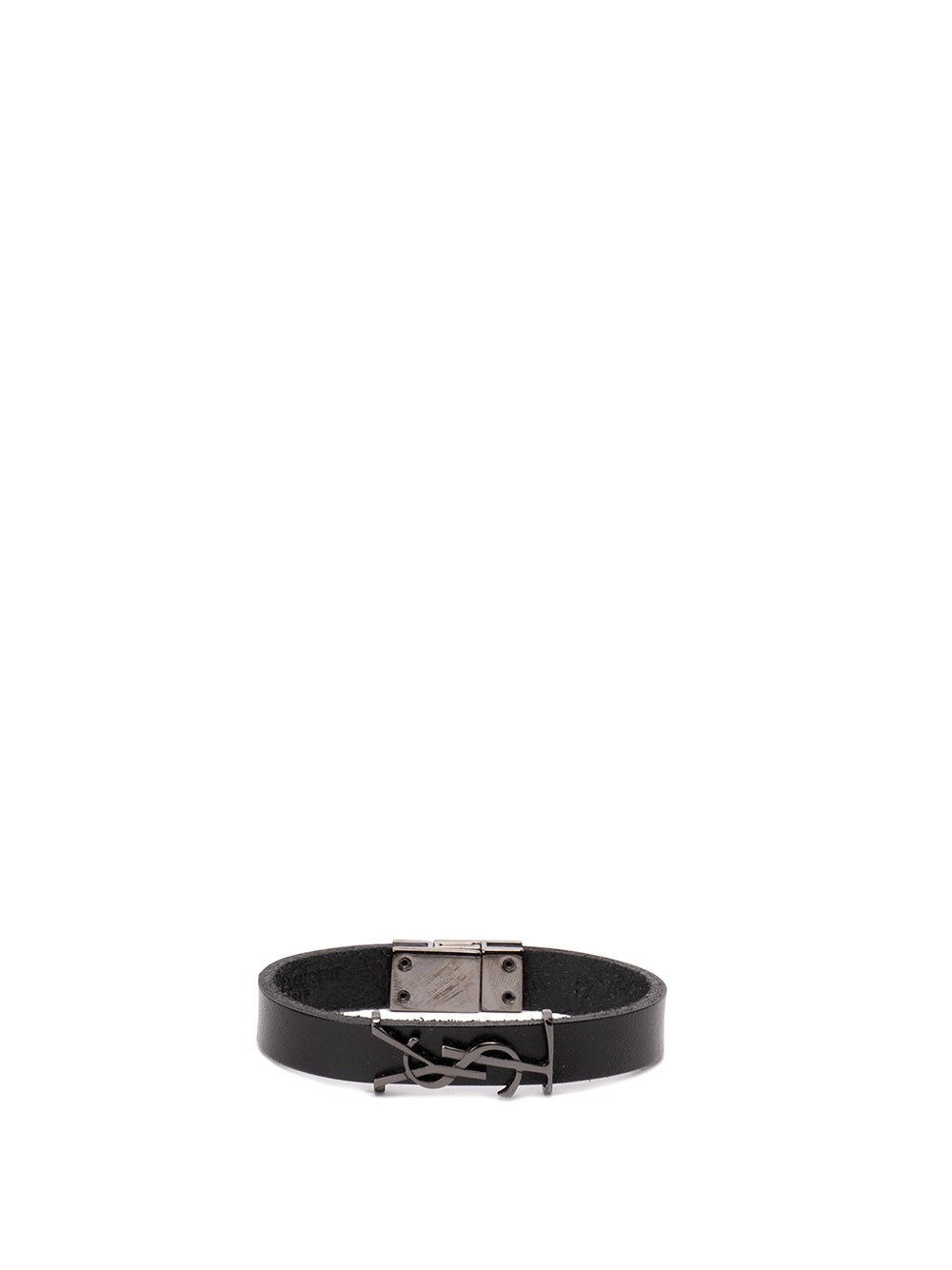Saint Laurent `opyum` Bracelet In Black  