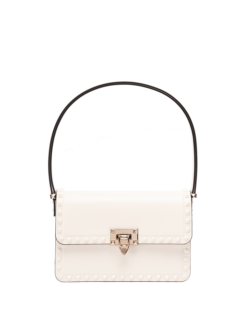 VALENTINO GARAVANI `ROCKSTUD` LEATHER SHOULDER BAG