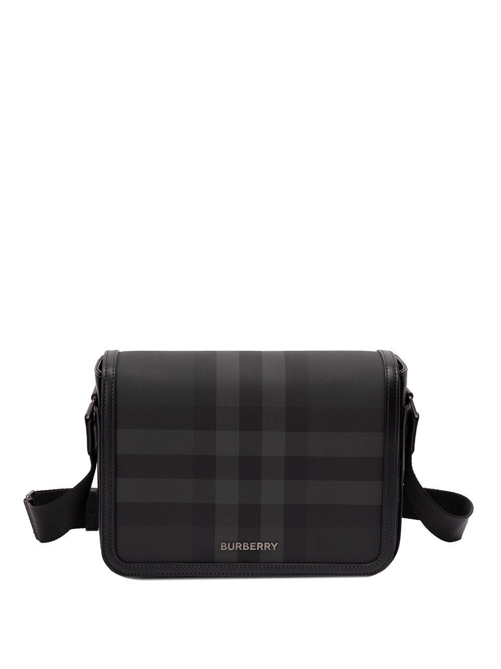 Burberry Small Alfred Messenger Bag In Gray