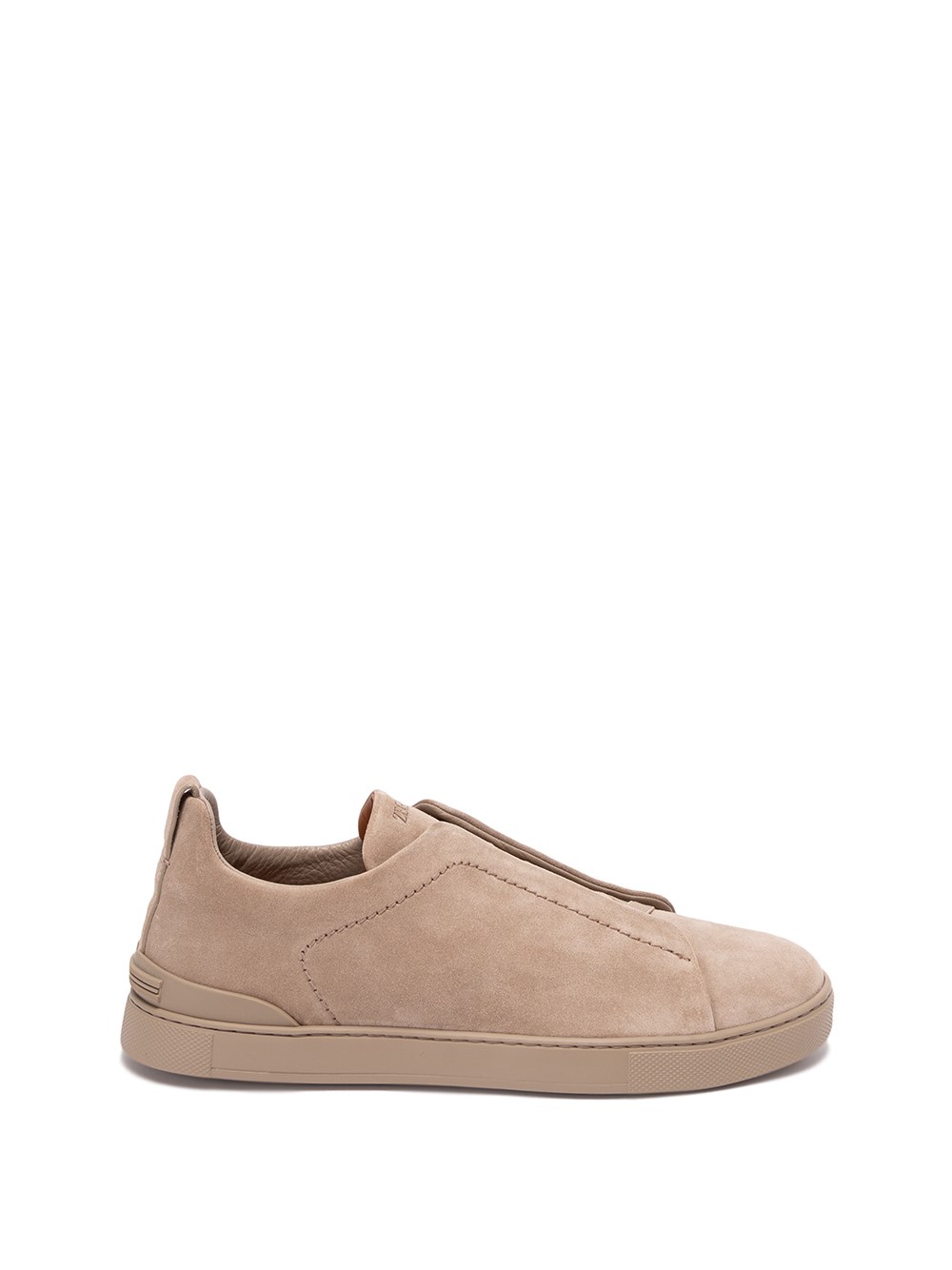 ZEGNA `TRIPLE STITCH` LOW-TOP SNEAKERS