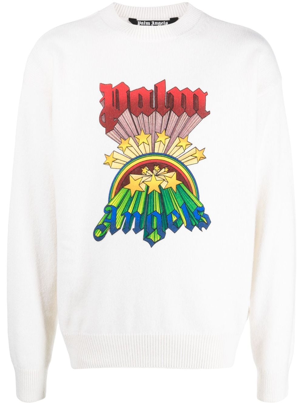 PALM ANGELS RAINBOW` SWEATER