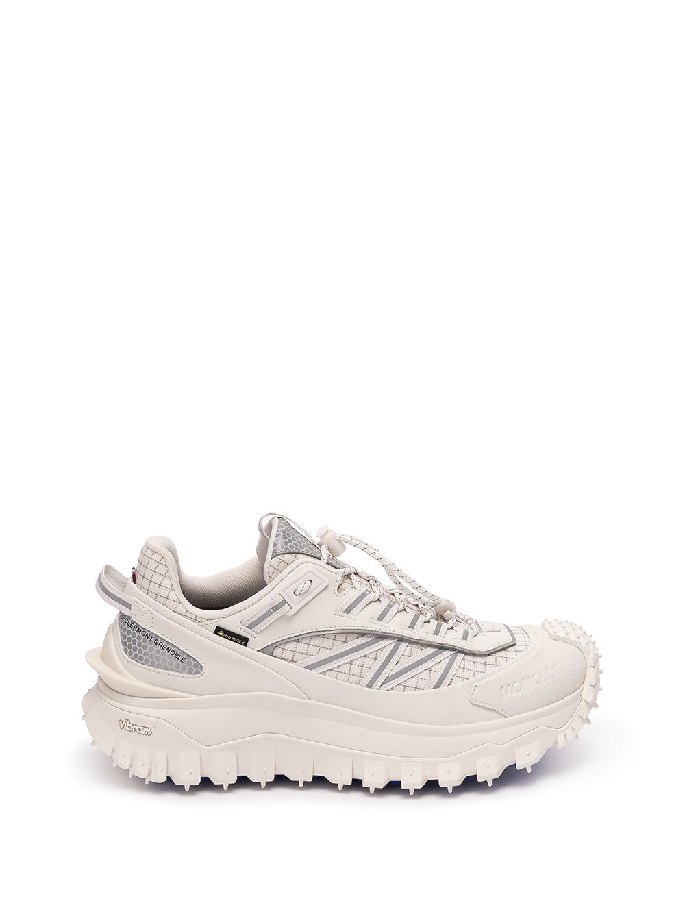 MONCLER `TRAILGRIP GTX` LEATHER LOW-TOP SNEAKERS