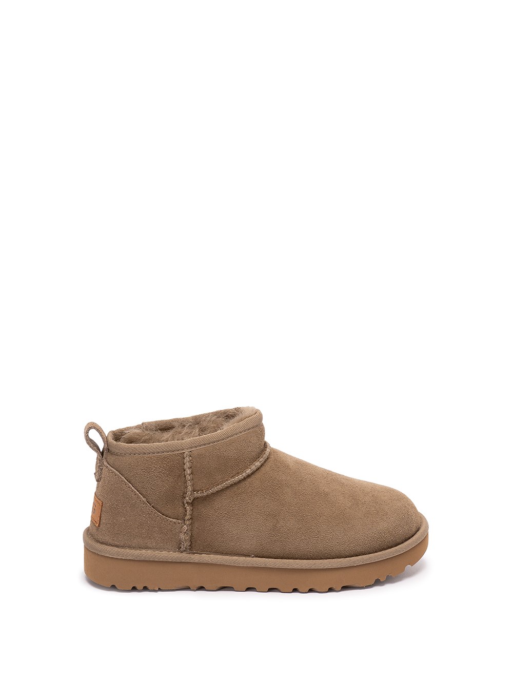 Ugg `classic Ultra Mini` Boots In Beige