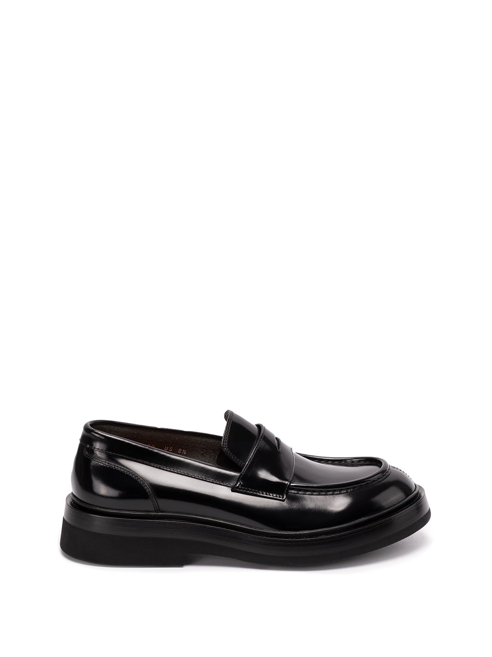 Santoni `gunder` `penny` Loafers In Black