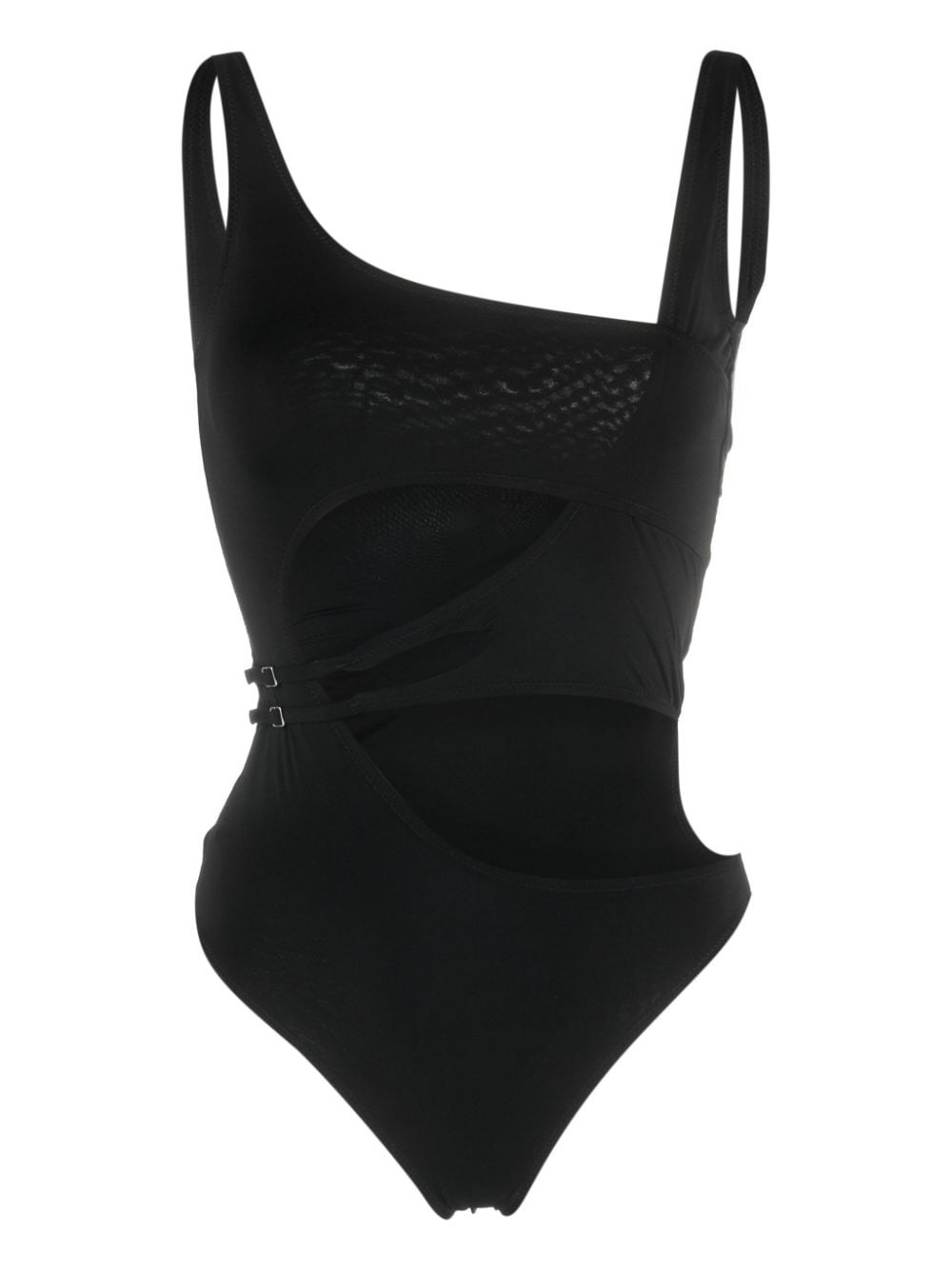 Off-white Off One-piece Swimsuit In Black