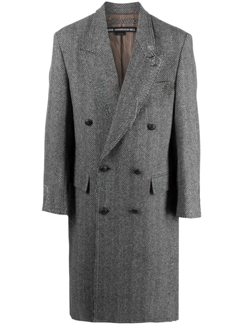 ANDERSSON BELL `MORIENS` DOUBLE-BREASTED COAT