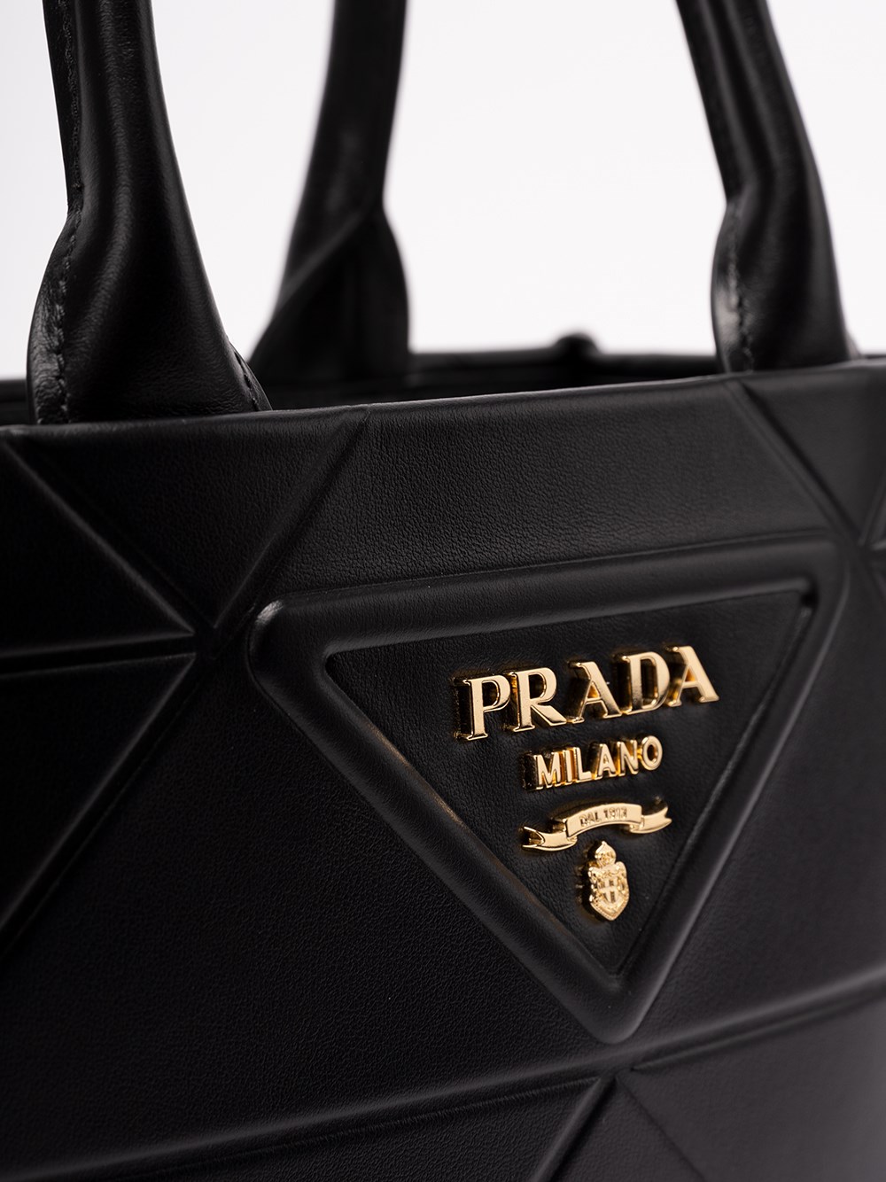 Prada Prada Quilted Padded Tote Bag In Black Nylon on SALE