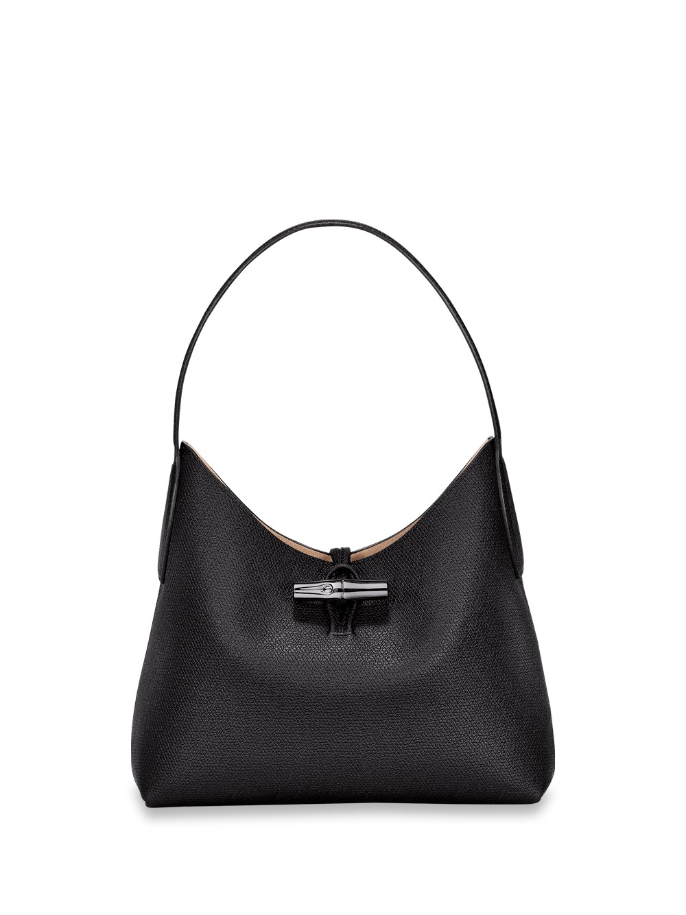 Longchamp Roseau Xl Shoulder Bag - Black