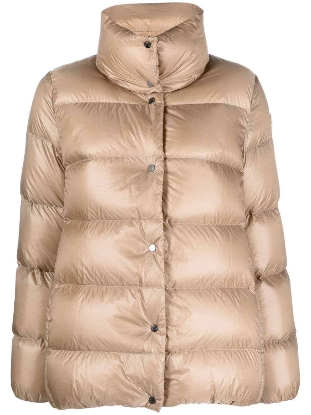 Moncler Cochevis Short Down Jacket In Brown