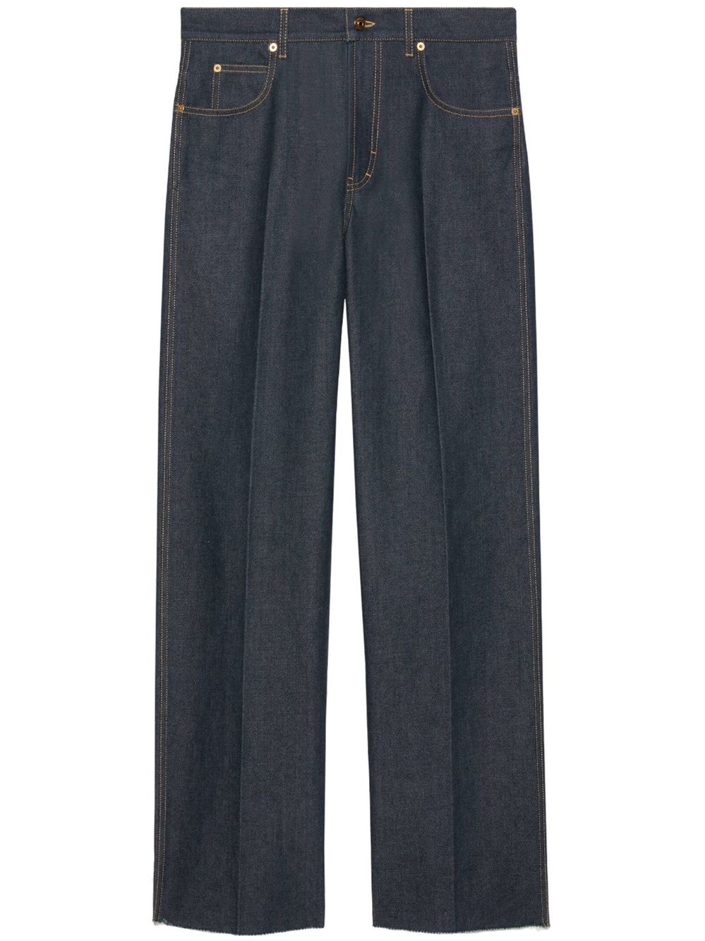 GUCCI `MONUMENTALE` DENIM PANTS