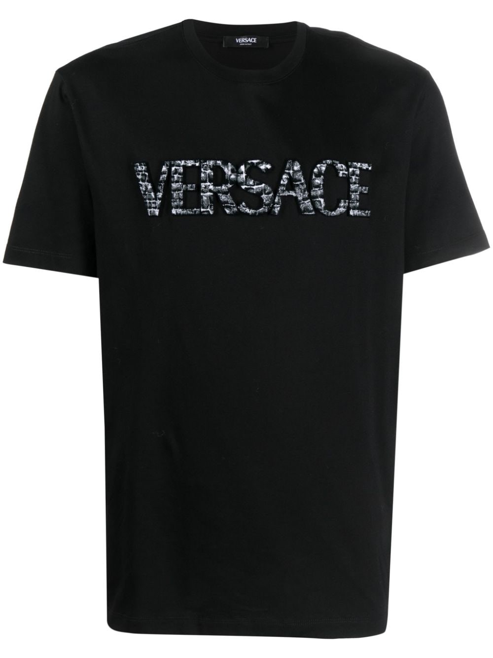 VERSACE EMBROIDERY` T-SHIRT