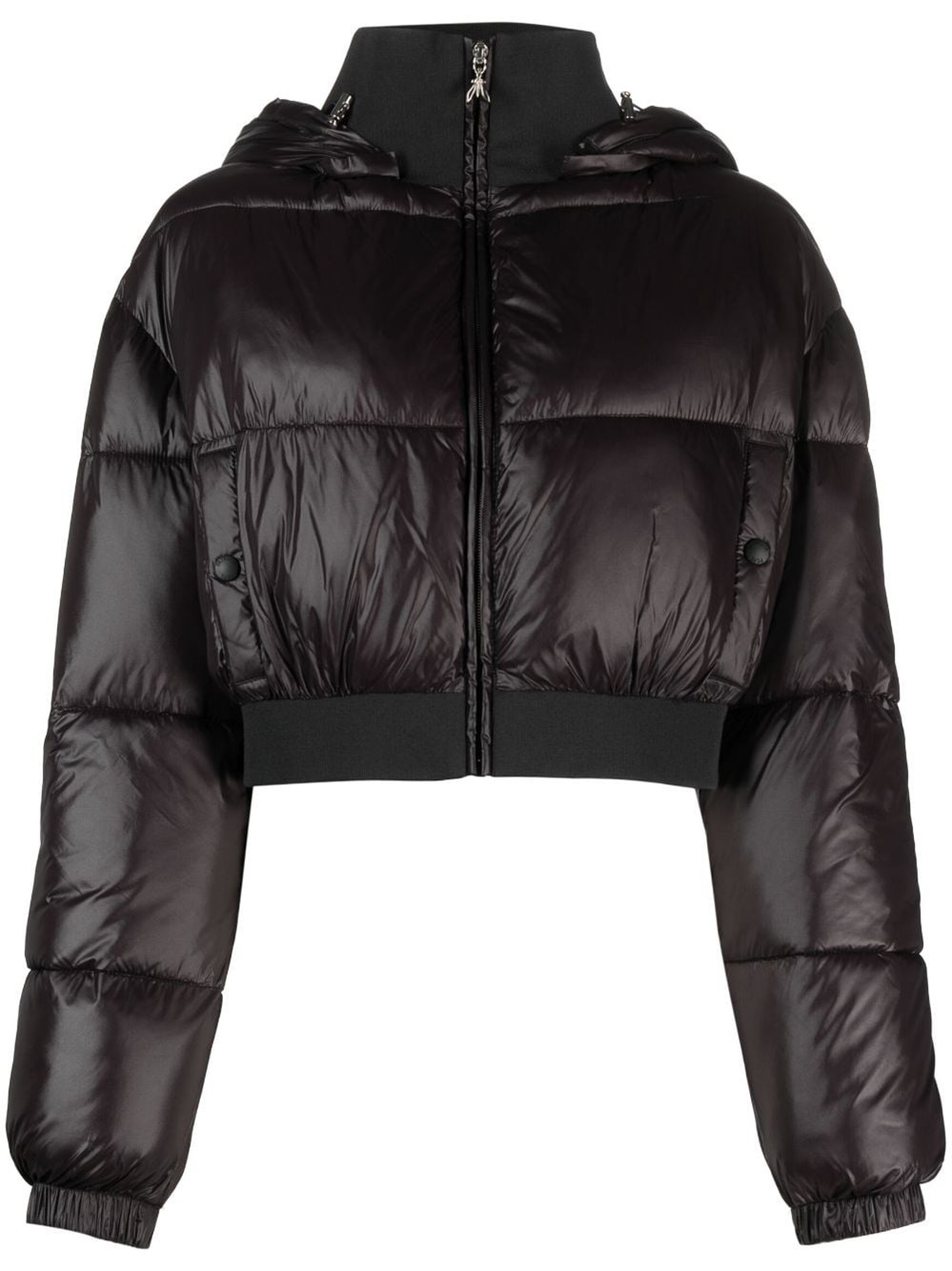 PATRIZIA PEPE CROPPED PADDED JACKET