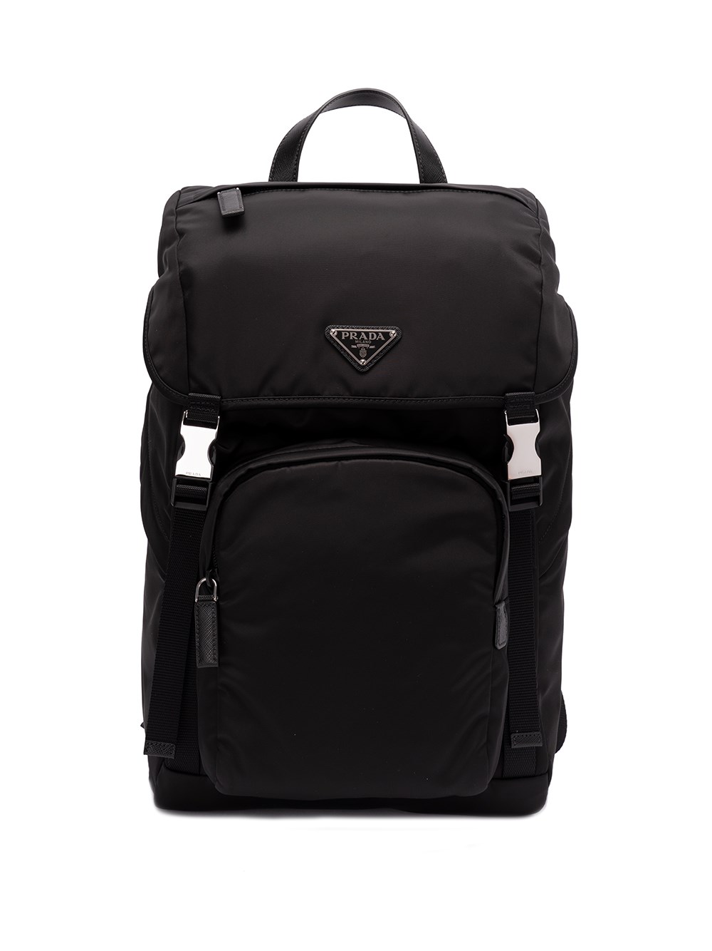 Prada Re-Nylon And Saffiano Leather Backpack