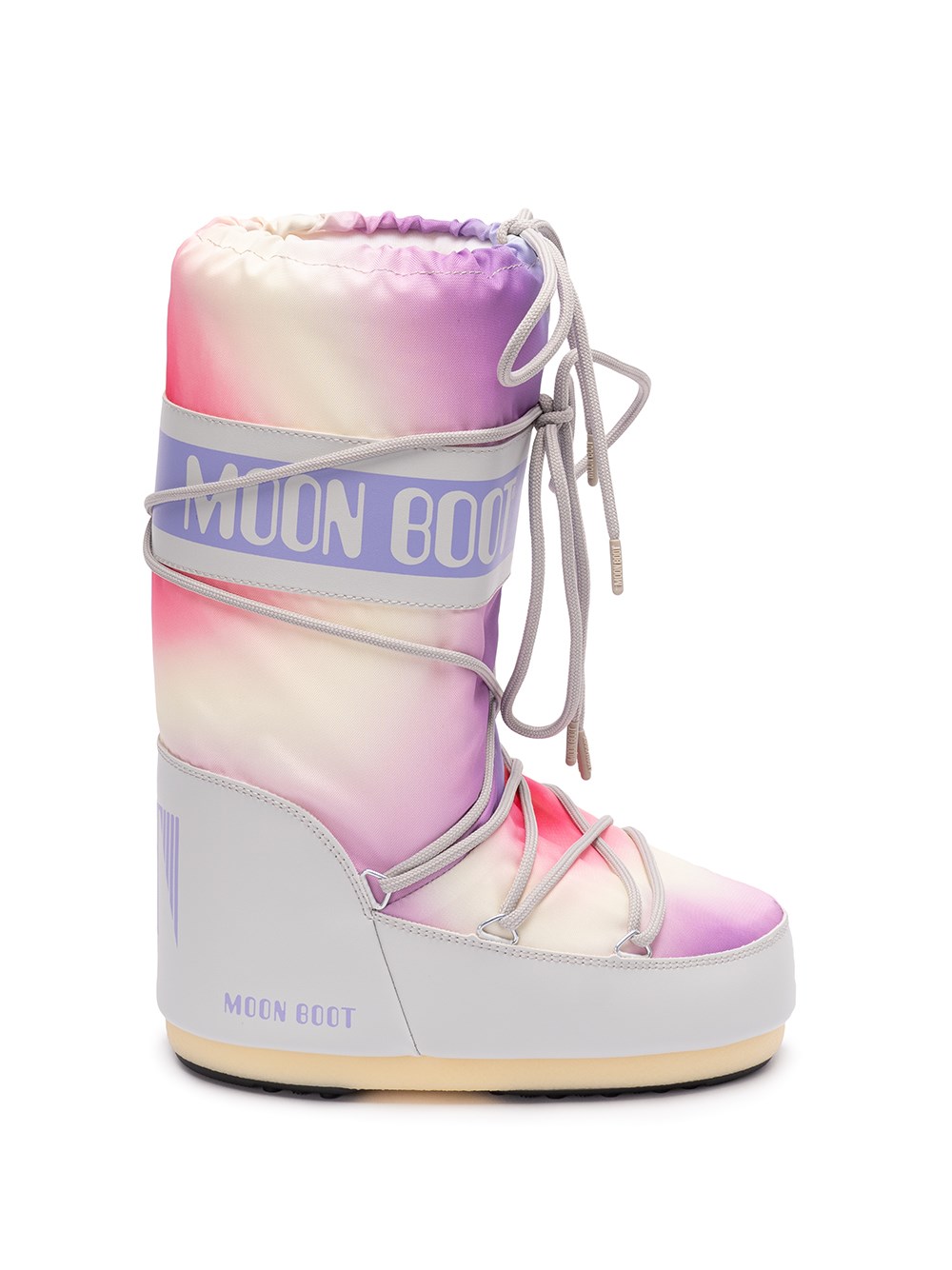 MOON BOOT `ICON TIE DYE` BOOTS