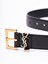 Saint Laurent `Cassandre` Belt With Square Buckle