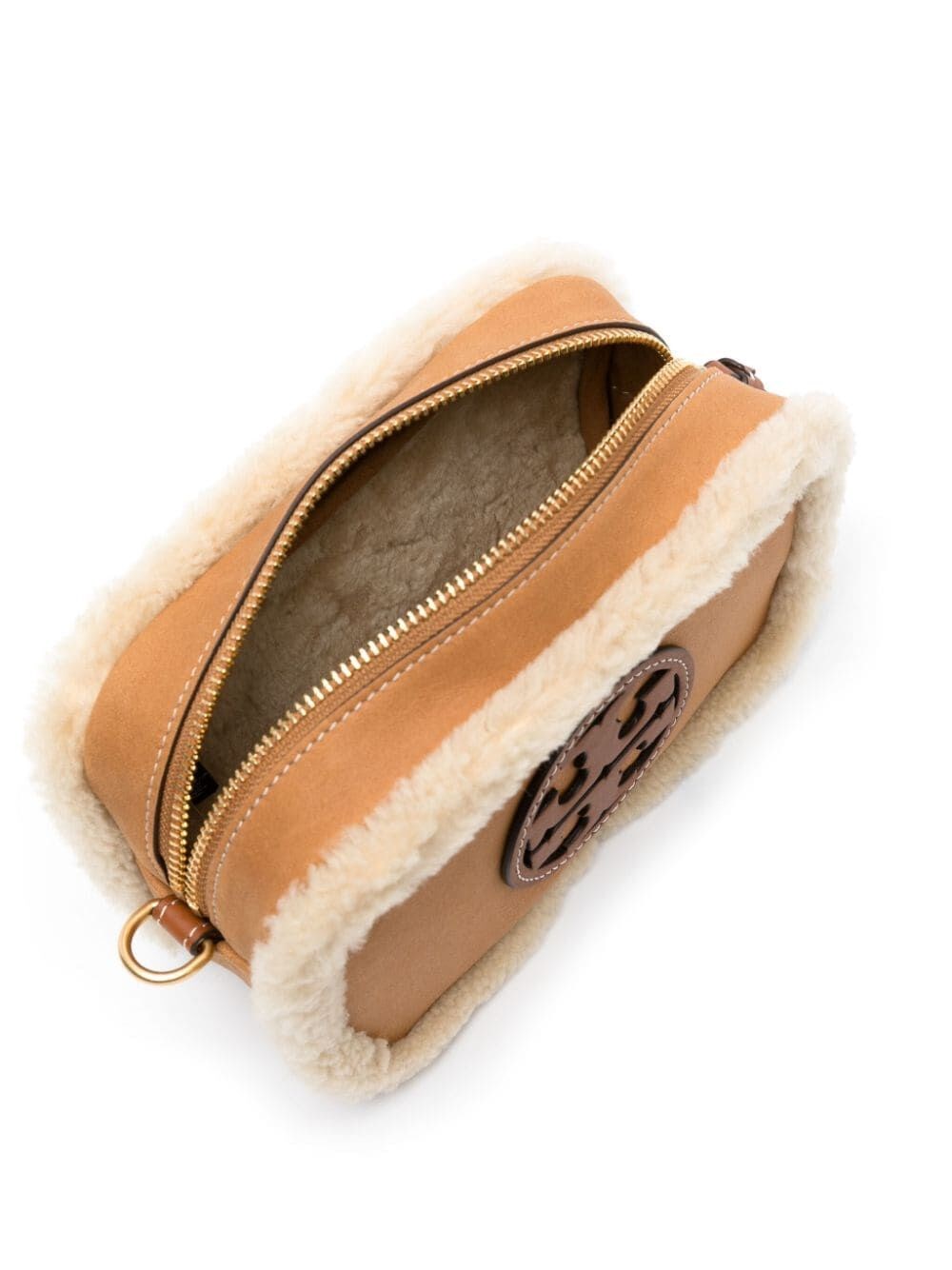 tory burch `miller` shearling mini crossbody bag available on Spinnaker -  34529