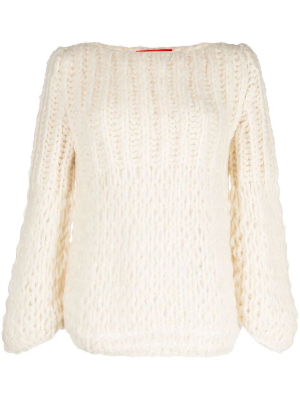 WILD CASHMERE BOAT-NECK SWEATER