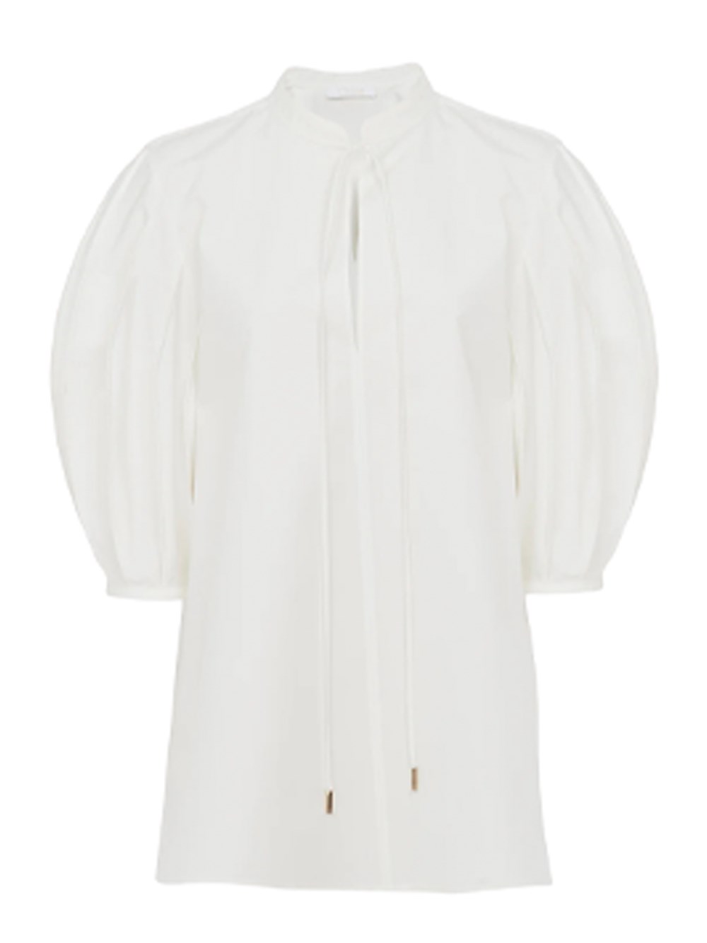 Chloé Shirt Dress In White
