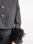 Prada Cropped Jacket with Feather