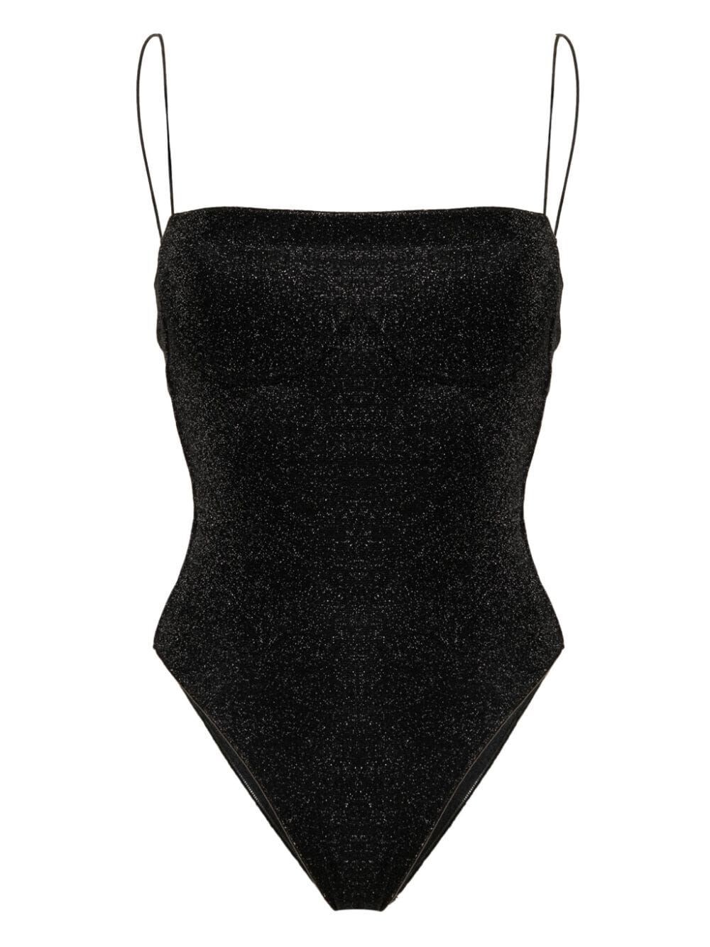 Oseree `lumiere Underwired Maillot` One-piece Swimsuit In Black  