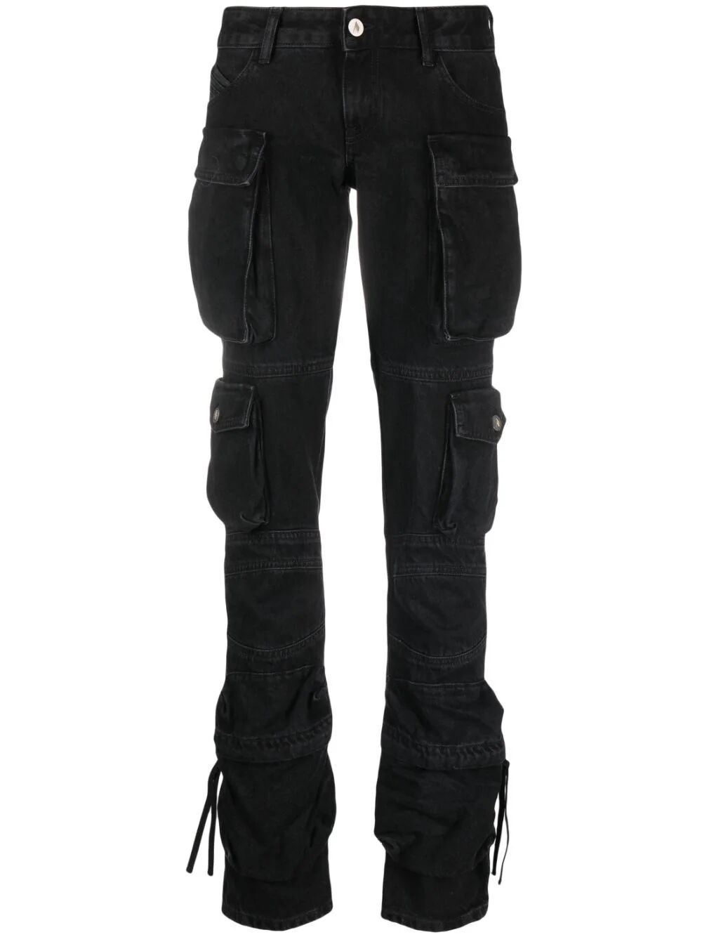 Shop Attico `essie` Jeans In Black  