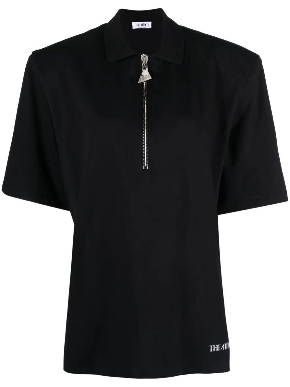 Shop Attico T-shirt In Black  