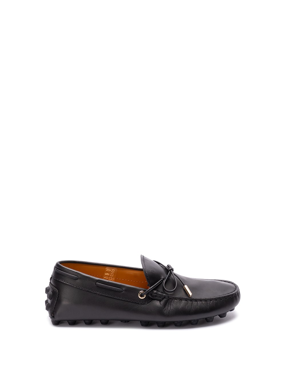 Tod's `gommino Macro` Loafers In Black  