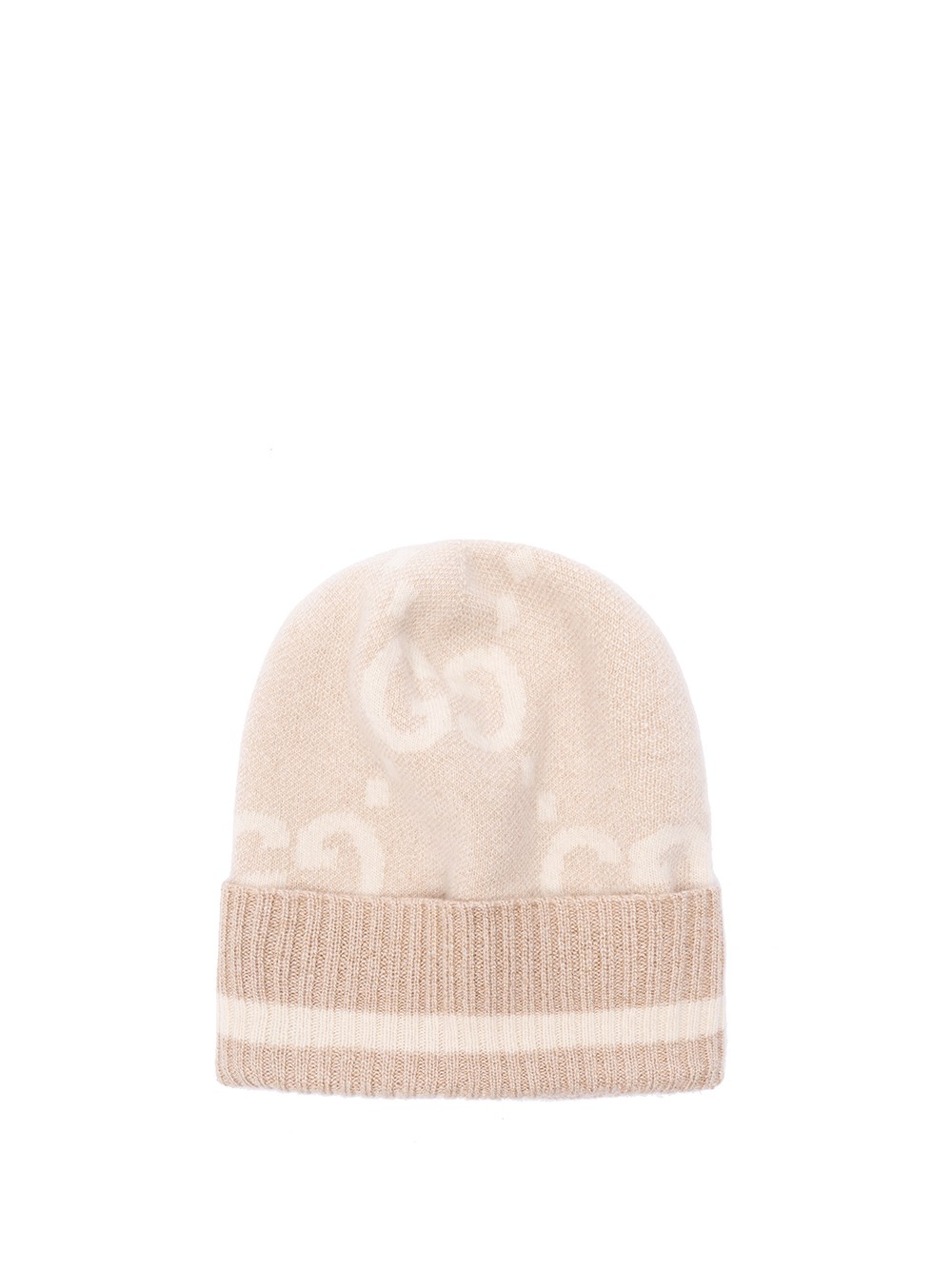Gucci Knit Beanie In Brown