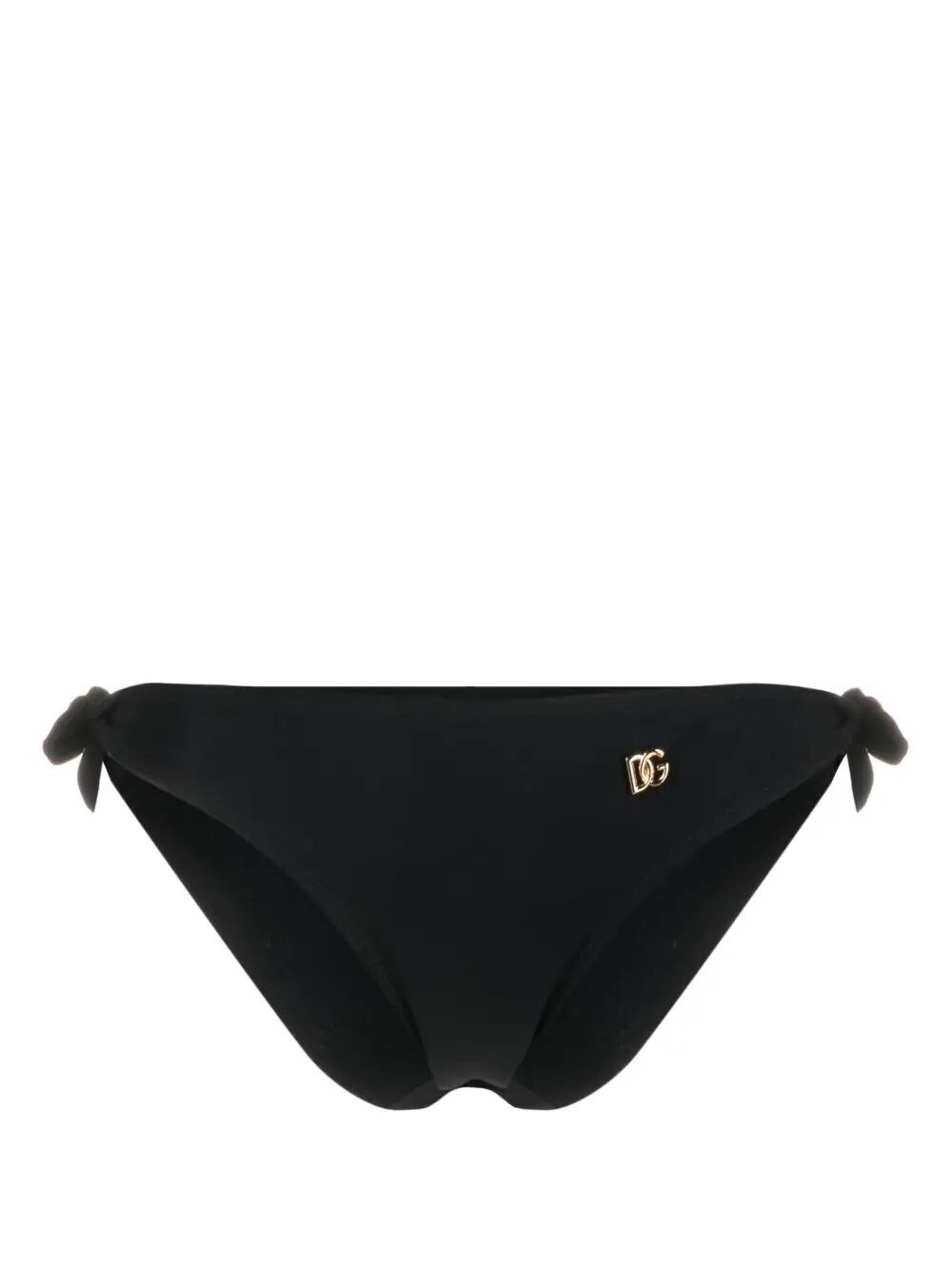 Dolce & Gabbana `dg Essentials` Bikini Slip In Black  