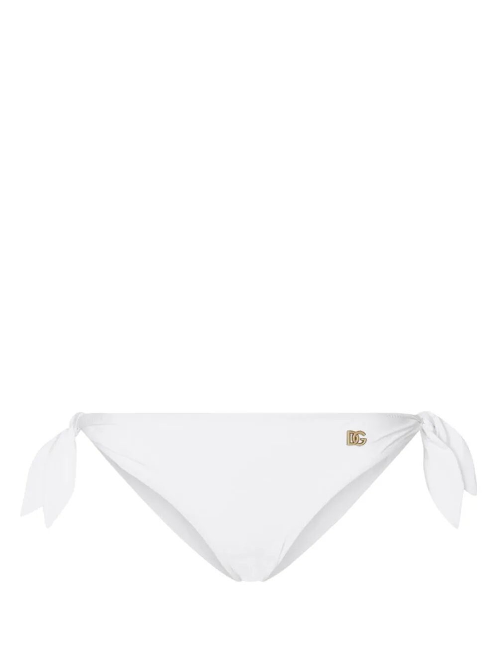 Dolce & Gabbana `dg Essentials` Bikini Slip In White
