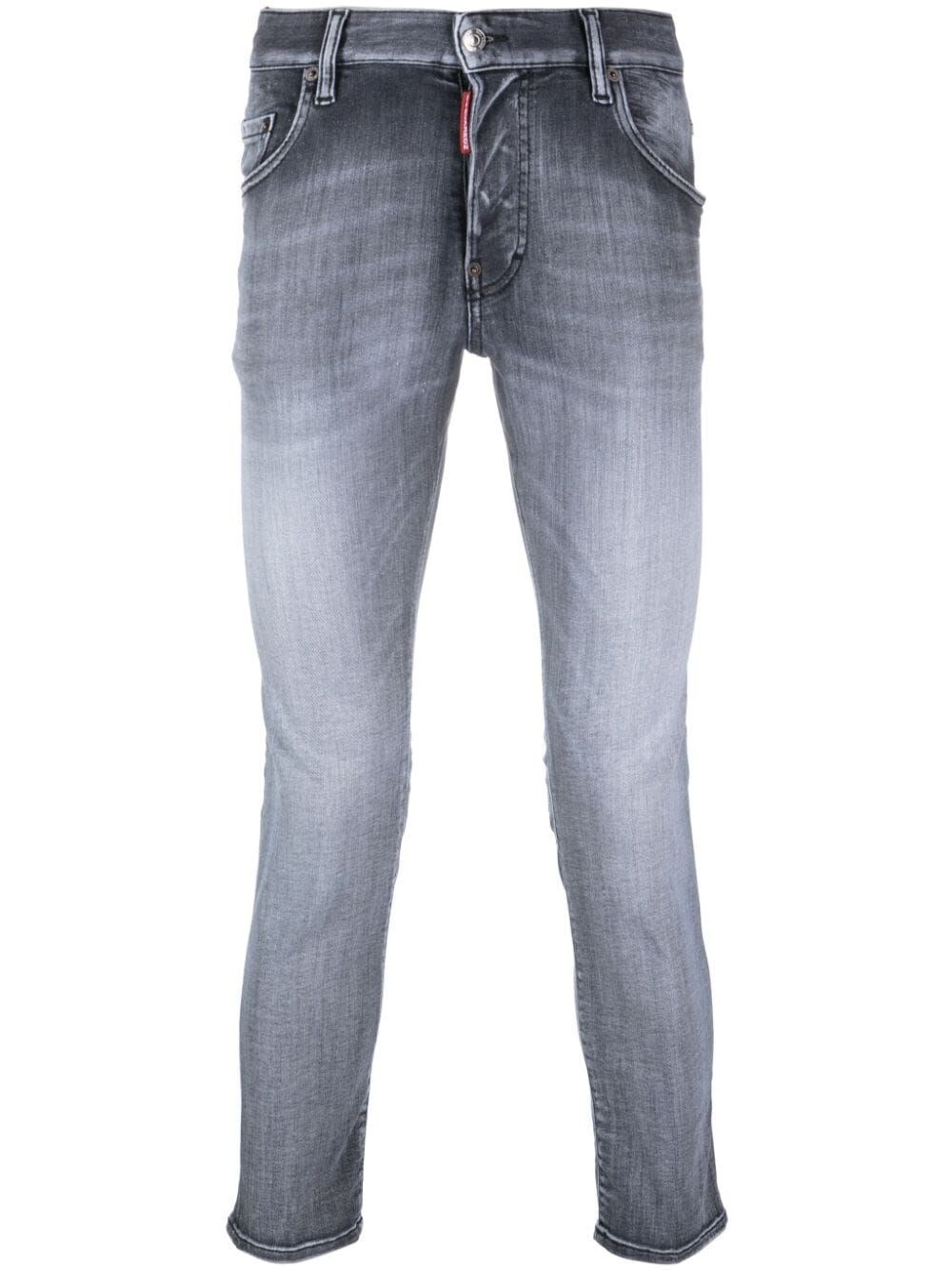 Dsquared2 Skater Grey Jeans In Black  