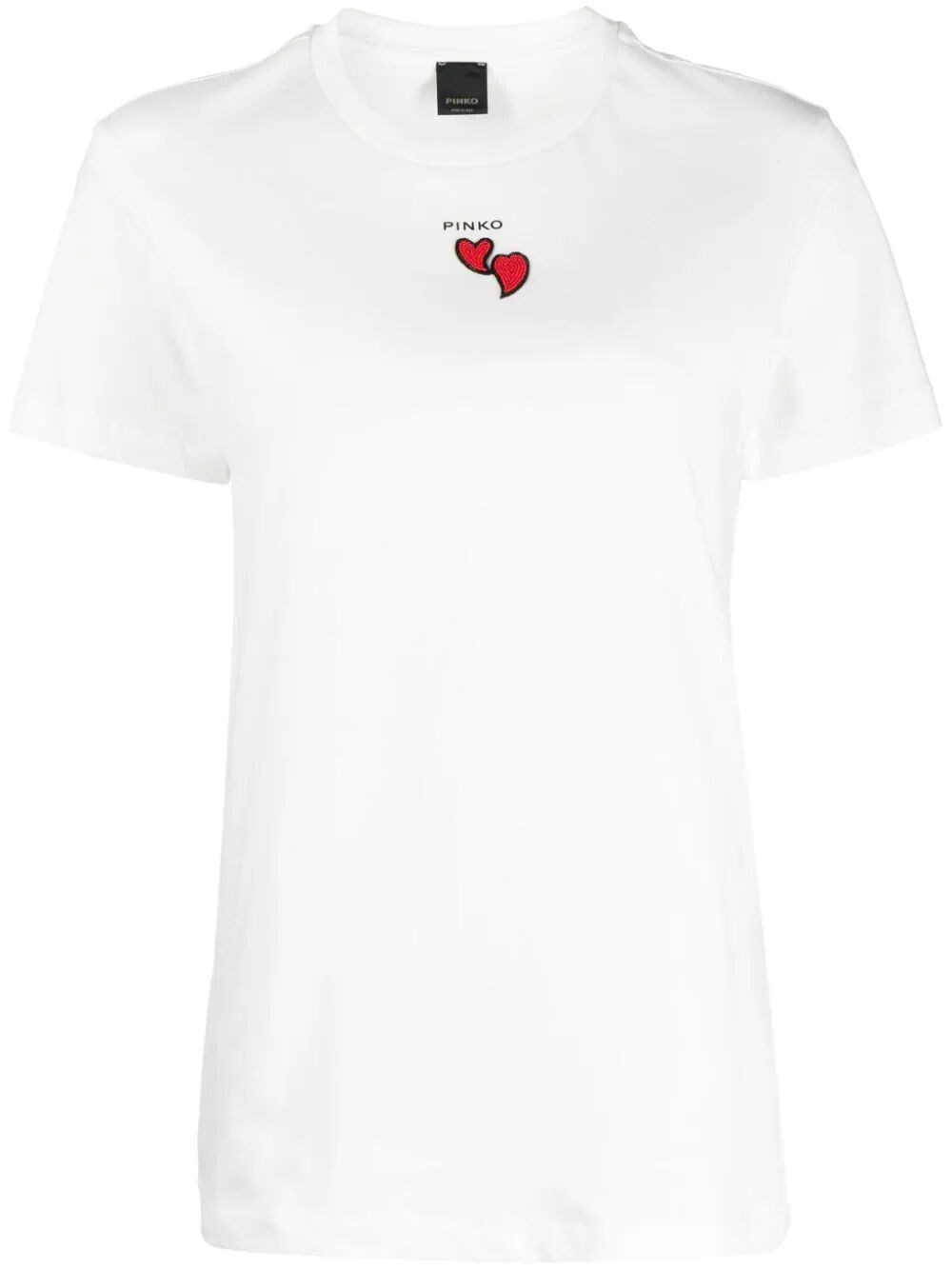 Shop Pinko `trapani` T-shirt In White