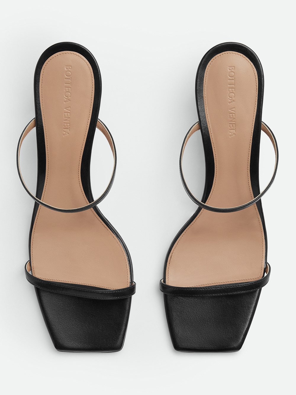 【関税&送料込】Bottega Veneta Knot Laminated Nappa Sandals Bottega Veneta 90mm Mini Weave Nappa Leather Knot Mule